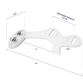 LUXE Bidet NEO 185 white finish to match any bathroom style.