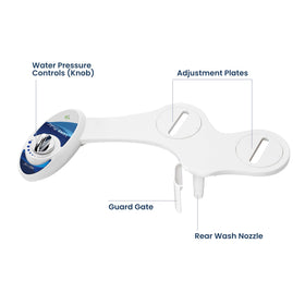 LUXE Bidet NEO 110 easy installation confirms quick setup for most toilets.