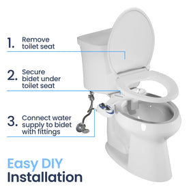 LUXE Bidet NEO 110 metal ceramic valves for reliable spray