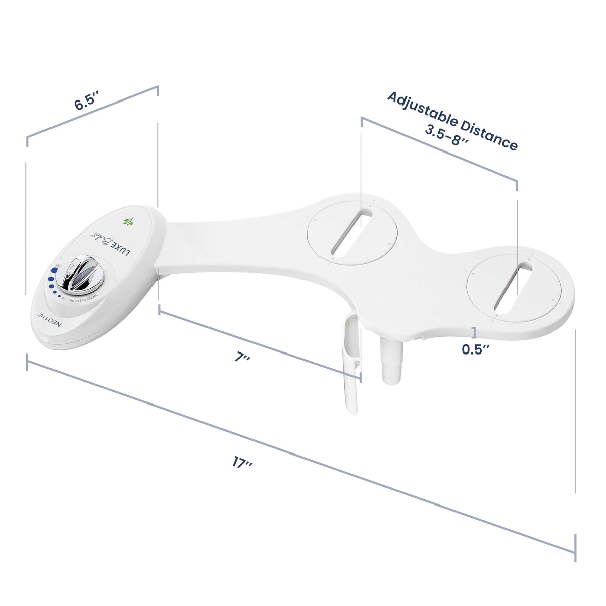 LUXE Bidet NEO 110 non-electric operation for simple setup