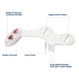 LUXE Bidet NEO 185 includes all parts and tools for setup.