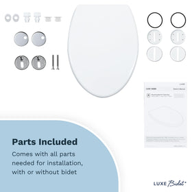 LUXE TS1008E packaging with clear instructions for quick installation