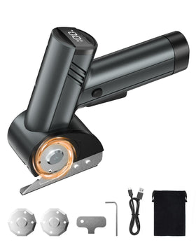 LuxeNova cordless electric scissors with 320 RPM speed for fast cuts.