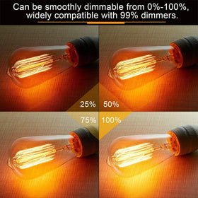 LUXON 60W equivalent E26 base bulb ready for easy installation