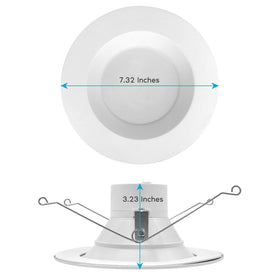 Dimmable LUXRITE downlight offering smooth brightness control