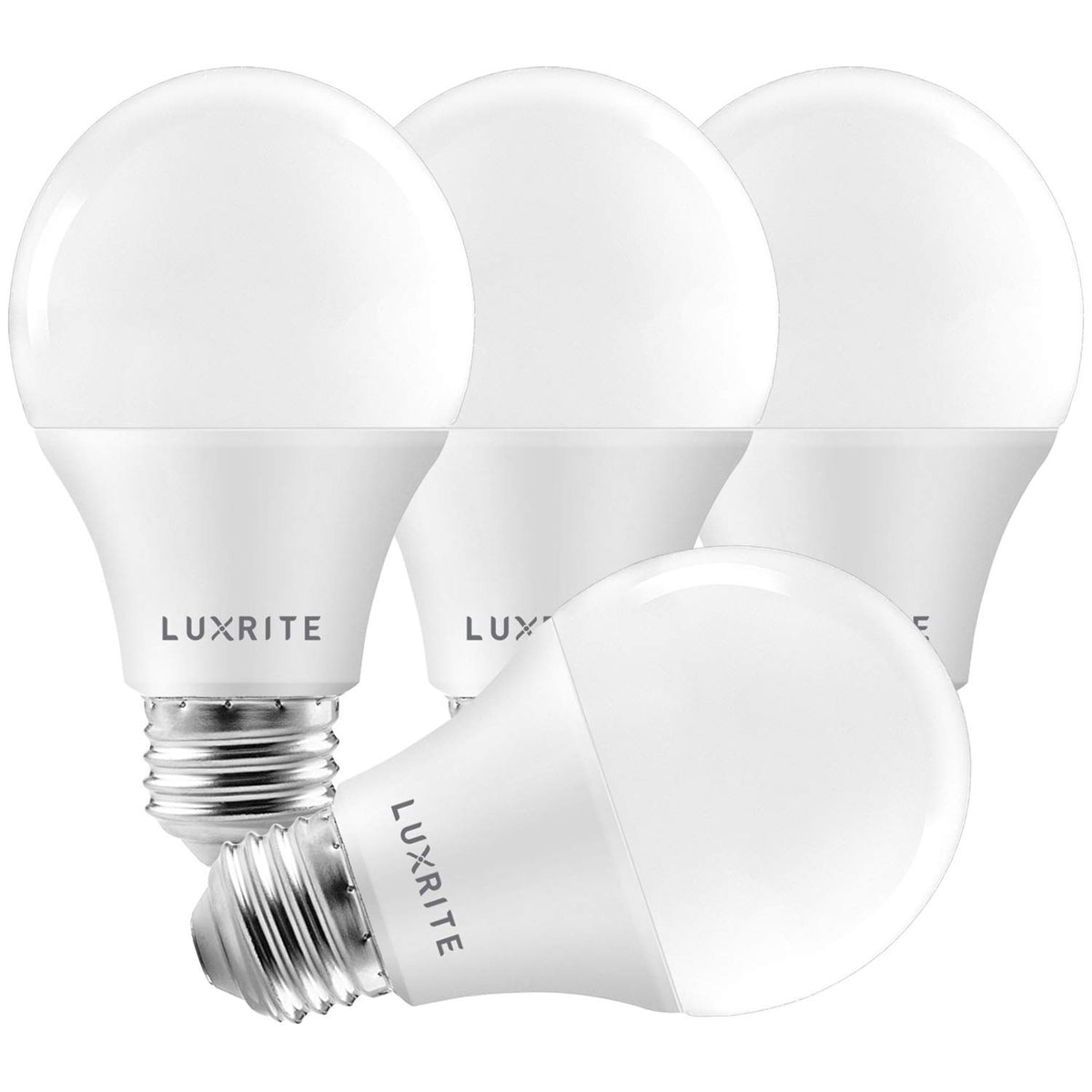LUXRITE A19 LED bulb delivers 1100 lumens for bright living spaces.