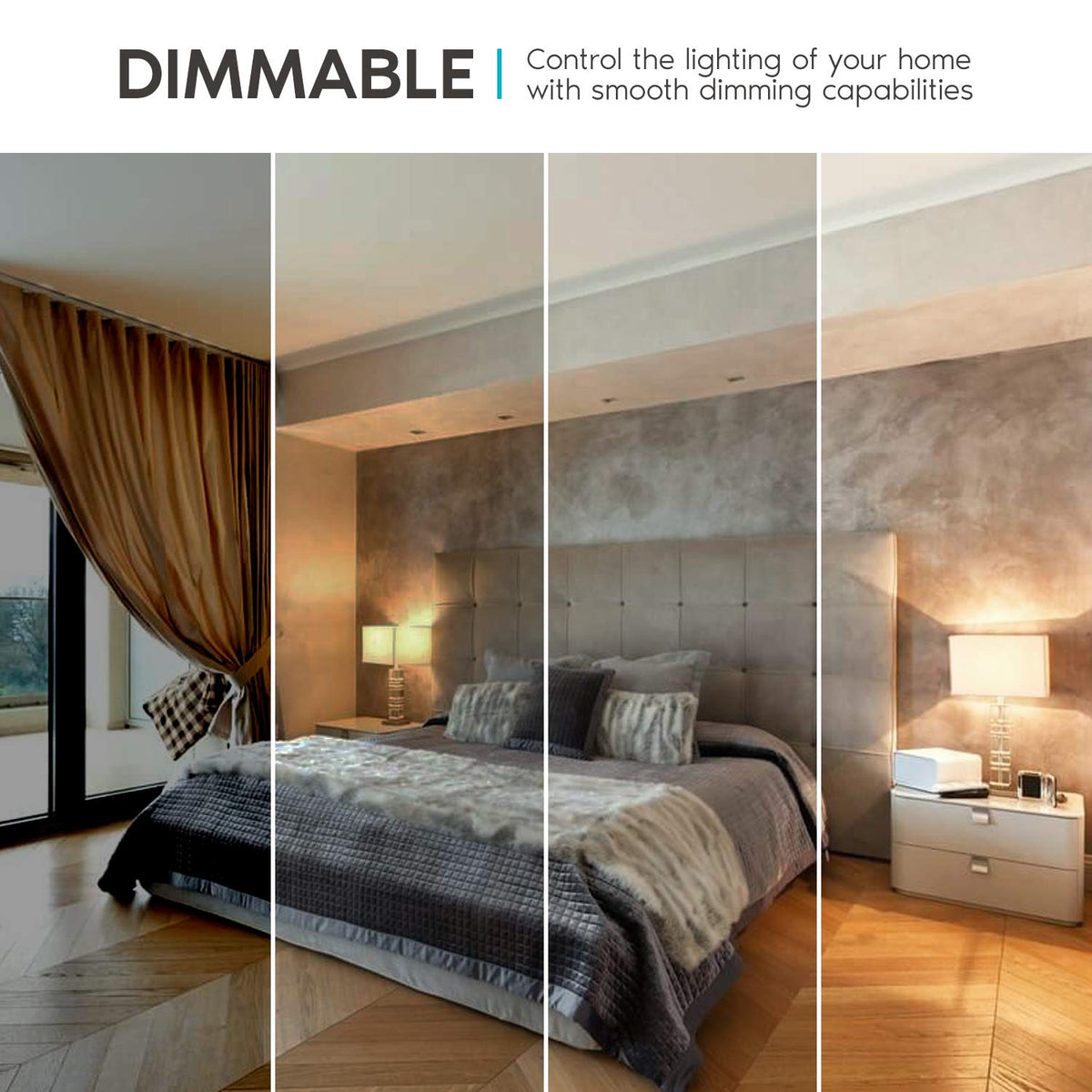 LUXRITE A19 LED bulb enclosed-fixture rated for reliable use