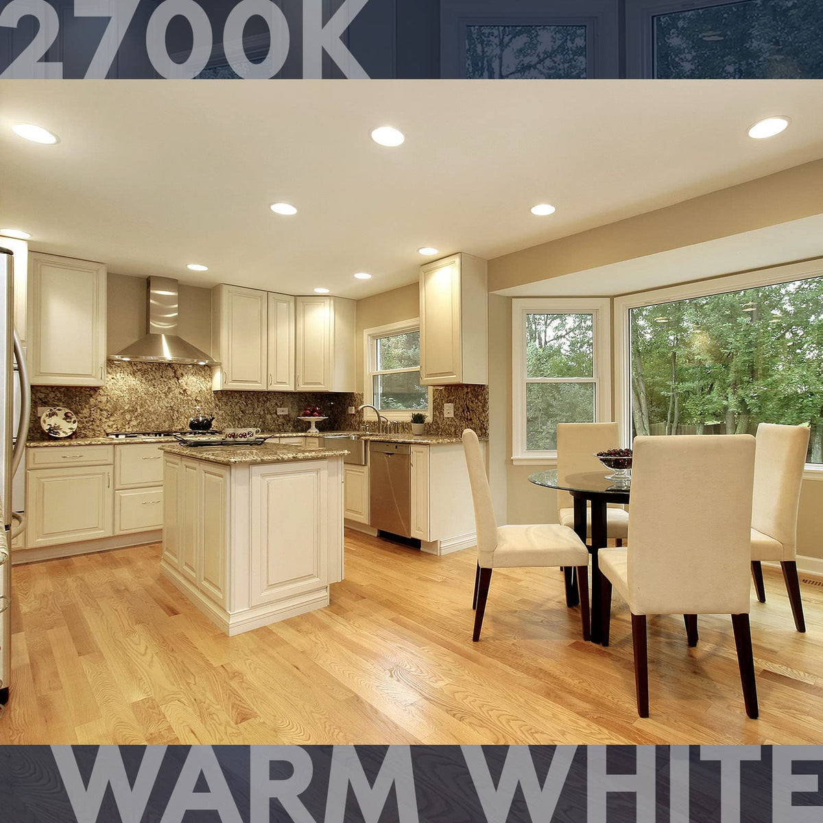 LUXRITE BR30 LED bulbs dimmable in action, adjust brightness for cozy evenings