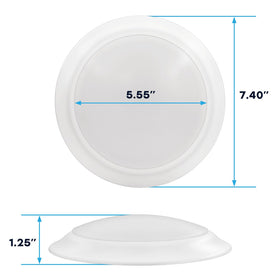 LUXRITE surface-mount ceiling light with quick-install design