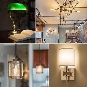 Luxrite T10 LED bulb 3000K soft white ideal for living rooms and entryways.