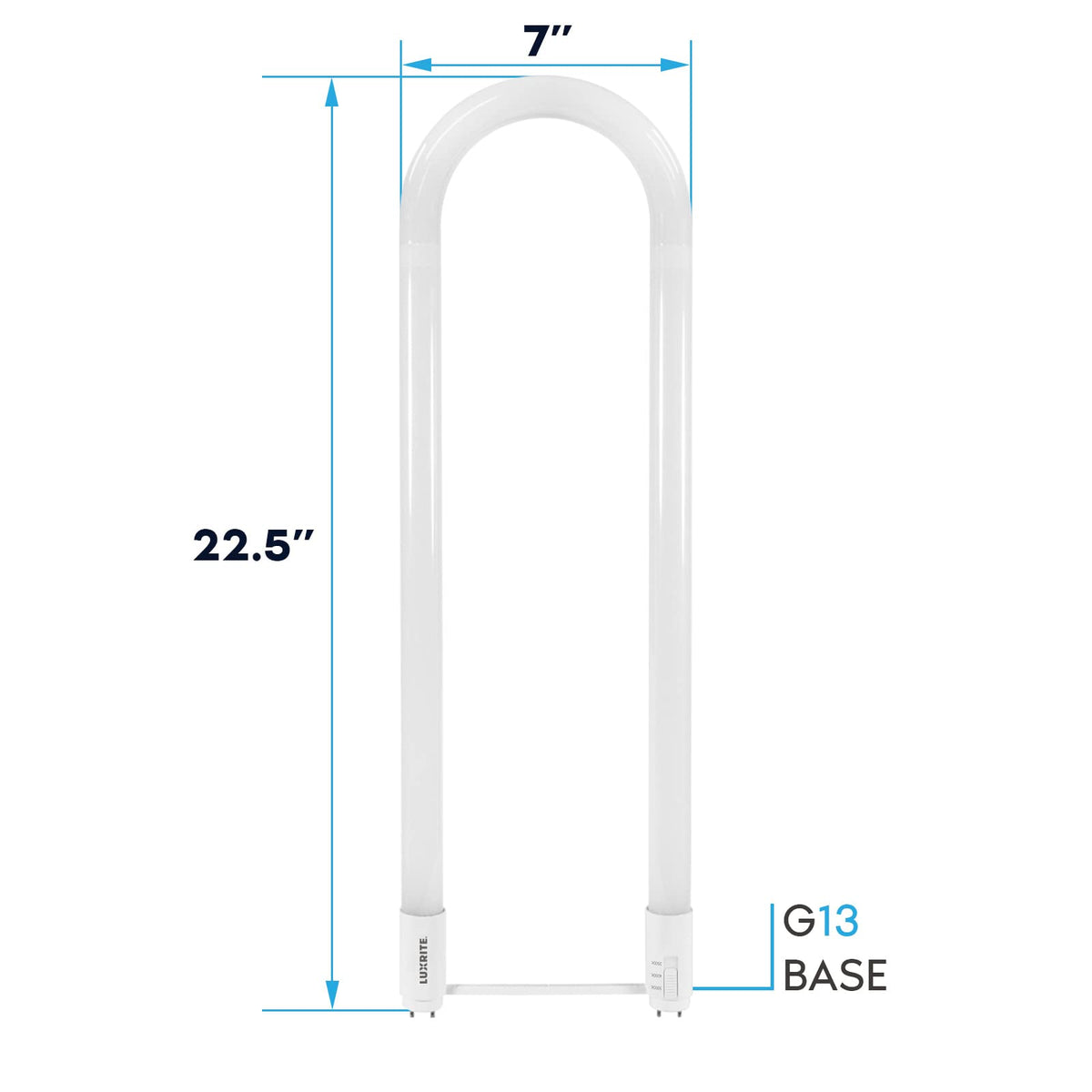 Luxrite U Bend LED tube bypass install demonstrates easy ballast bypass.