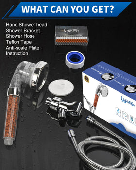 Luxsego included Teflon tape ensures leak-proof connections