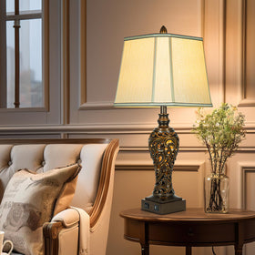 LuxSight Collection eye-care glow from shade and night light reduces strain.