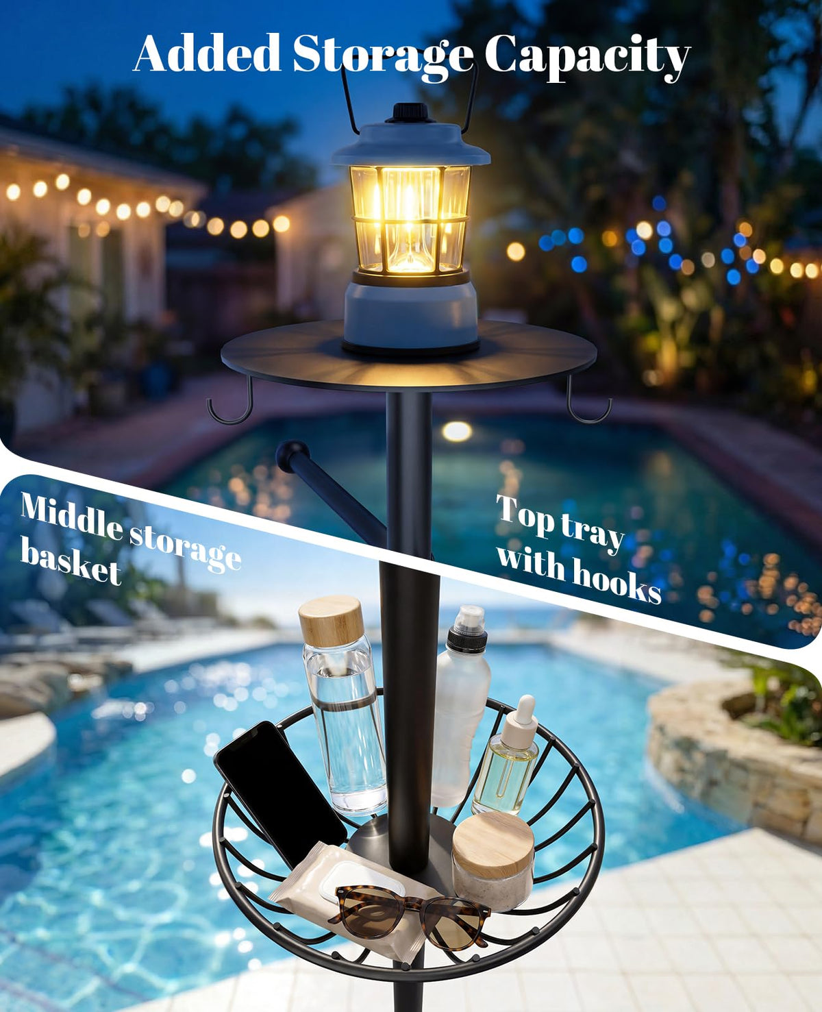Luxspire storage basket holds sunglasses and other small items.