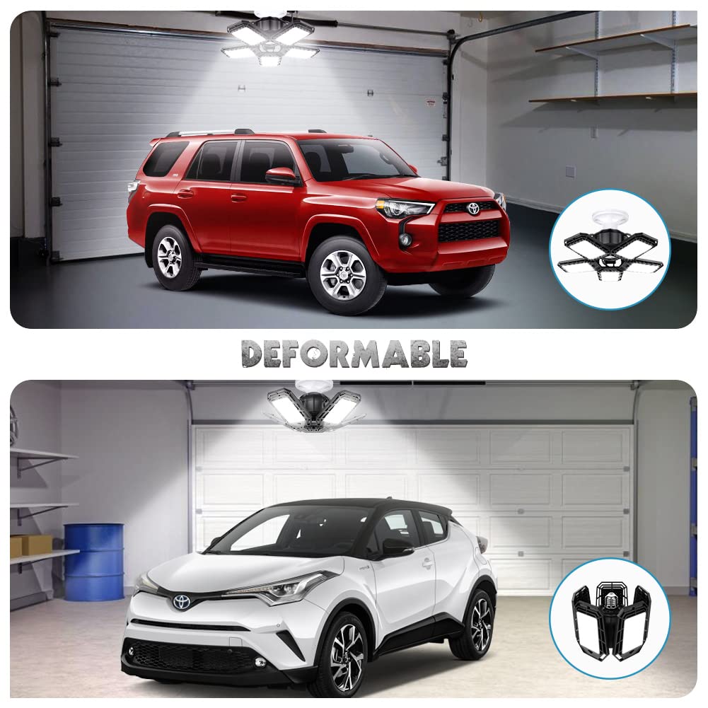 Luyata LED garage light hollow design for efficient heat dissipation
