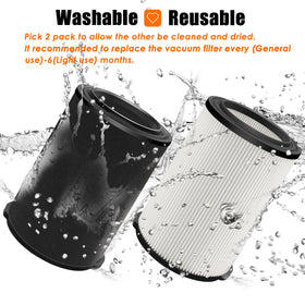Two-filter set delivers value with long-term protection against clogs.