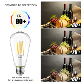 LVWIT bulb fits chandeliers, sconces, pendants for versatile lighting