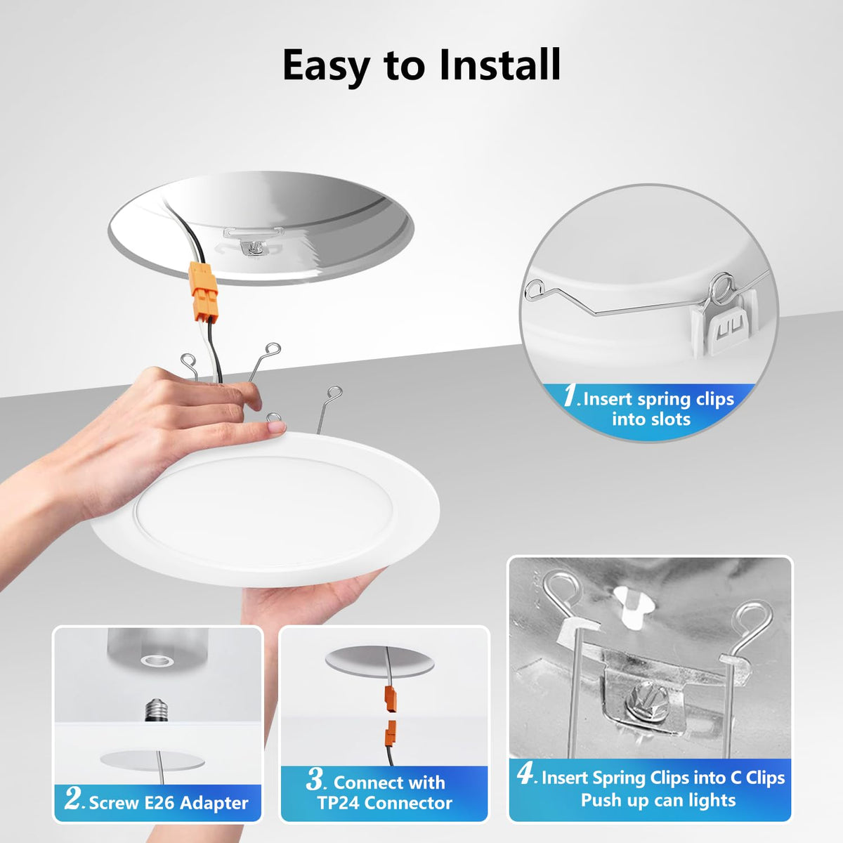 LVWIT dimmable 5-100 percent brightness control