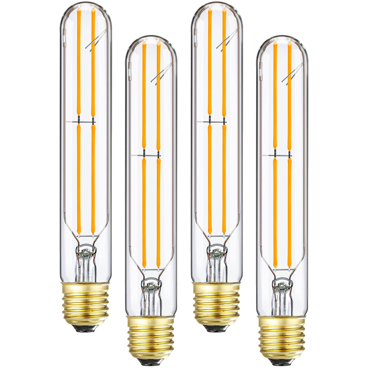 LVYE E26 tubular LED bulb 6W delivers instant illumination for living spaces.