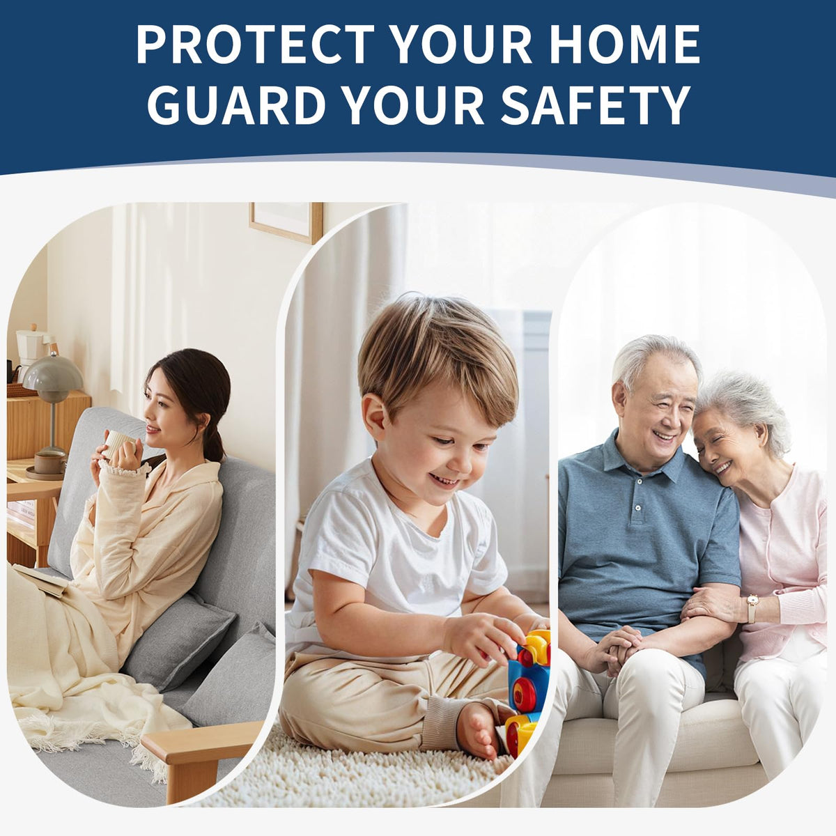 Family-friendly use case with Lvyesea safety locking on interior door