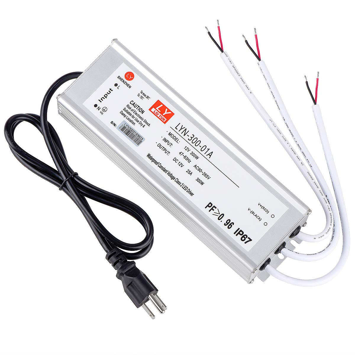 LY LIU YUN LED driver provides 12V output for outdoor lighting