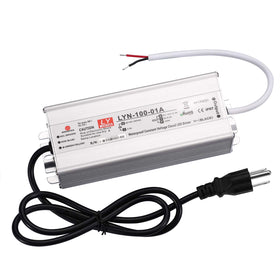 LY LIU YUN LED driver front view, compact 100W design for flexible use.