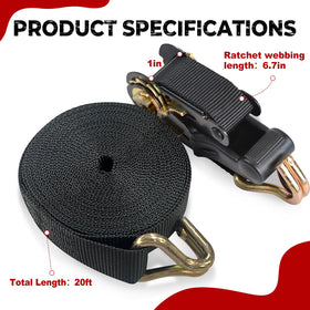 LYASILYHS 1 inch wide strap suits many loads