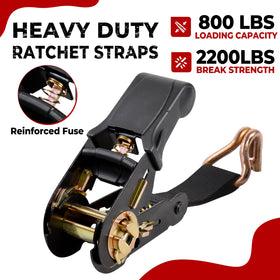 LYASILYHS ratchet strap on trailer securing a motorcycle