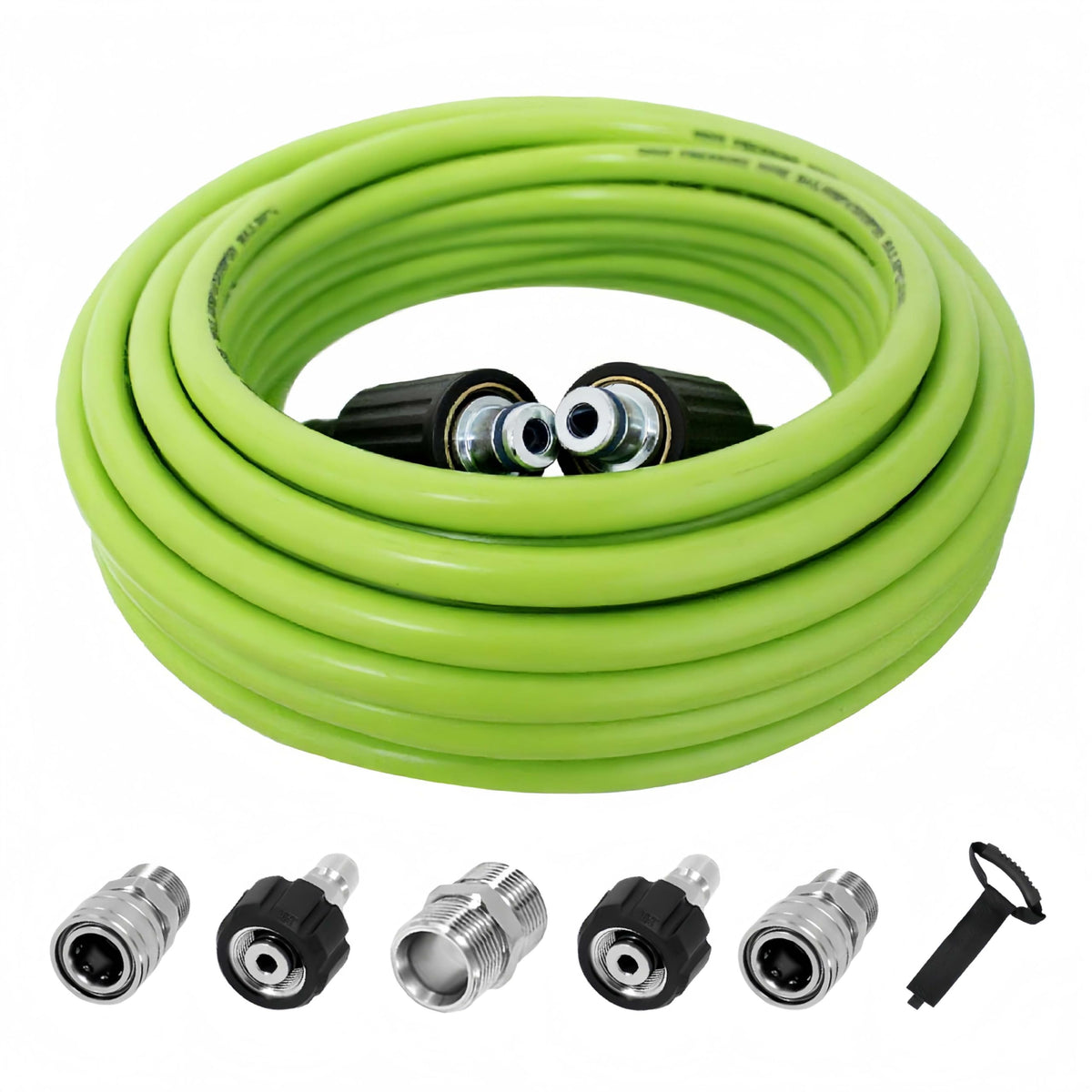 LycorTrade pressure washer hose 50ft with non-marking coating for safe surfaces