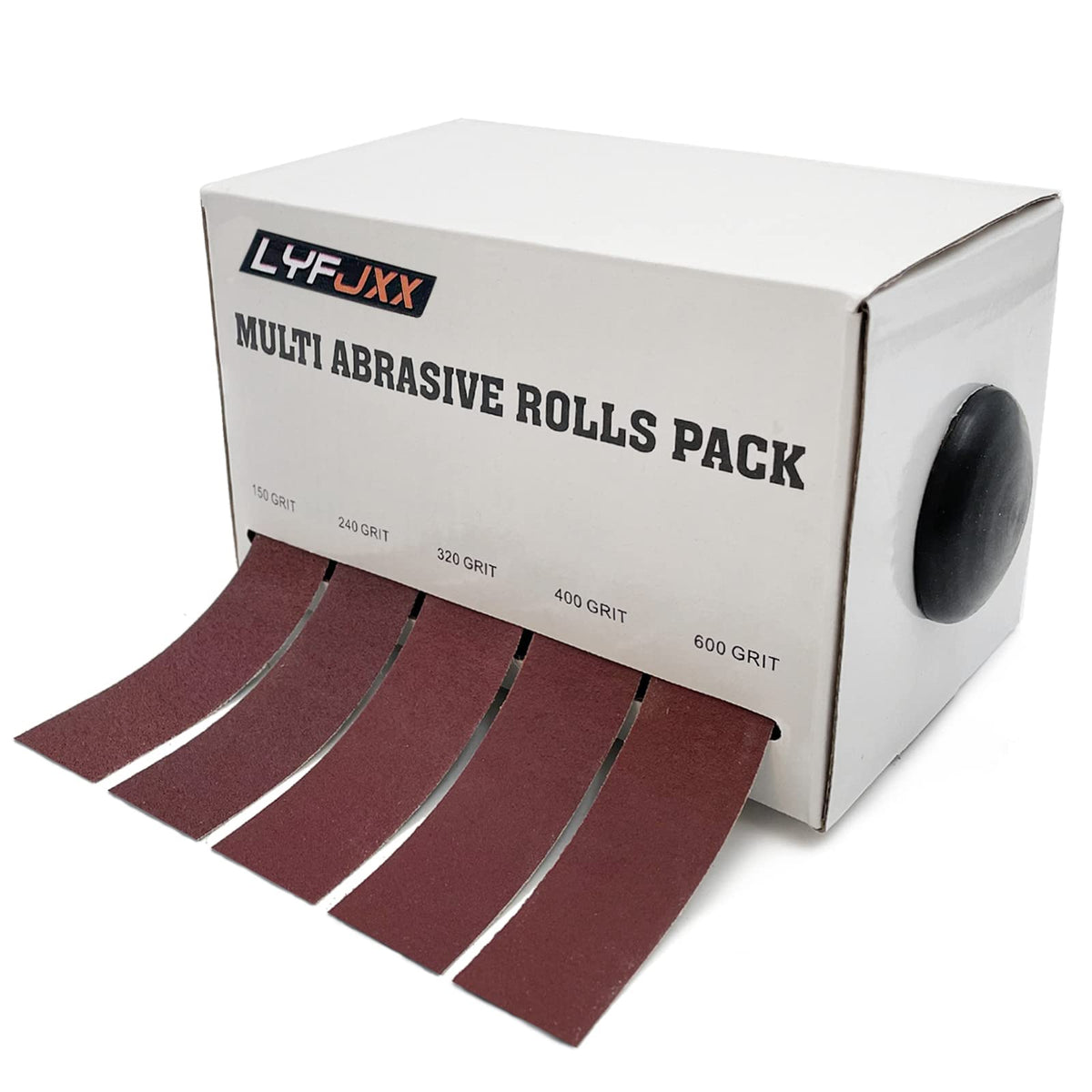 LYFJXX emery cloth roll 150 grit for metal finishing and smoothing