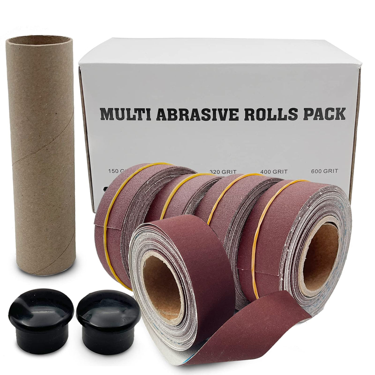 LYFJXX dispenser box keeps emery rolls organized for quick access