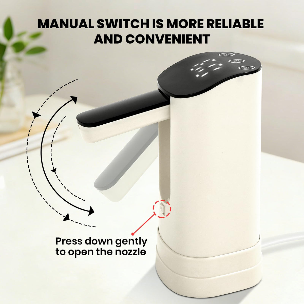 LYHKOVANPRO BPA-free material and silent operation for quiet homes