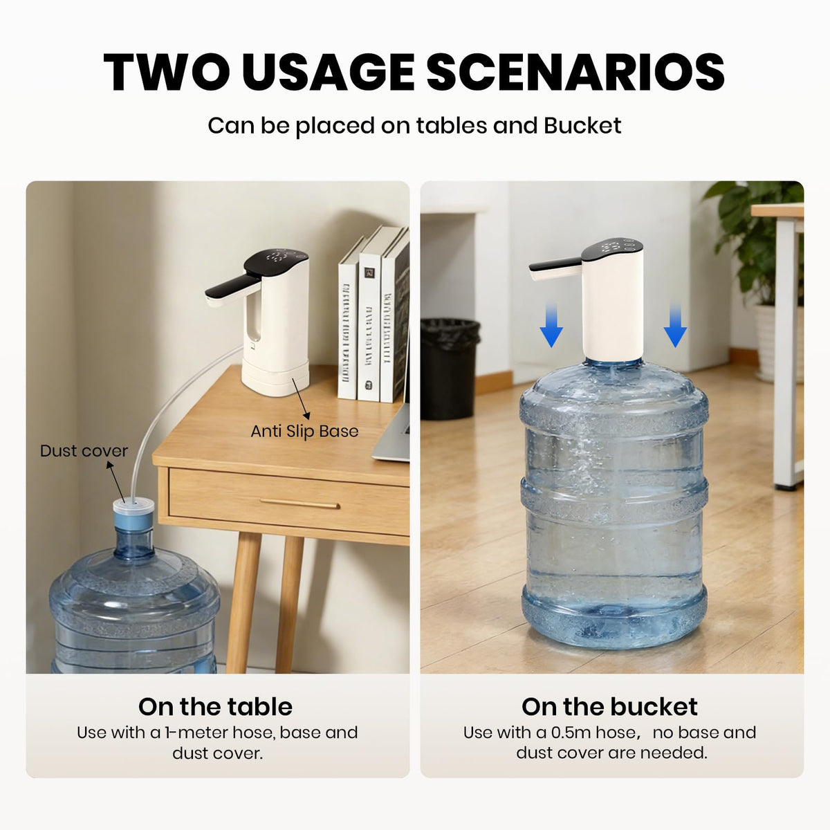 LYHKOVANPRO dispenser with dual outlets for simultaneous filling
