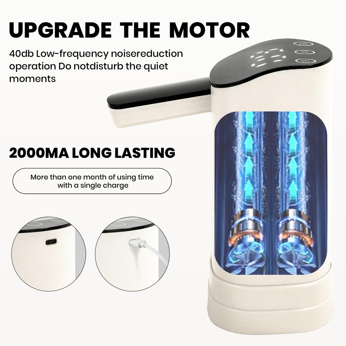LYHKOVANPRO USB charging and long battery life for portable use