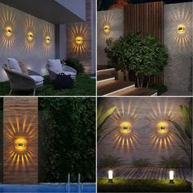 LYHOPE IP65 waterproof fence light ready for outdoor installation