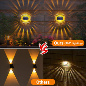 LYHOPE transparent shell design reflecting light for bright halo effect