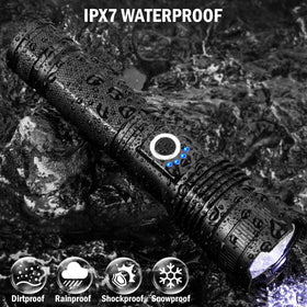 Lylting led flashlight with lanyard, lylting-led-flashlight-hands-free-lanyard, easy carrying on hikes.