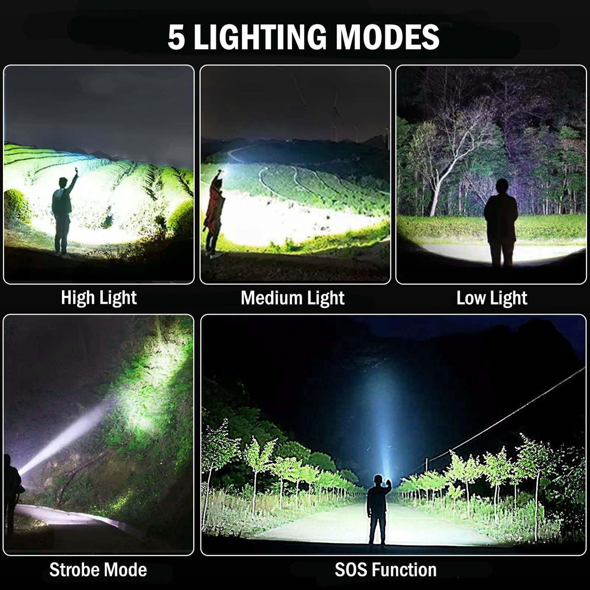 Lylting led flashlight USB-C charging, lylting-led-flashlight-usb-c-charging, convenient power on the go.