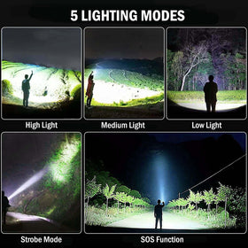 Lylting led flashlight USB-C charging, lylting-led-flashlight-usb-c-charging, convenient power on the go.