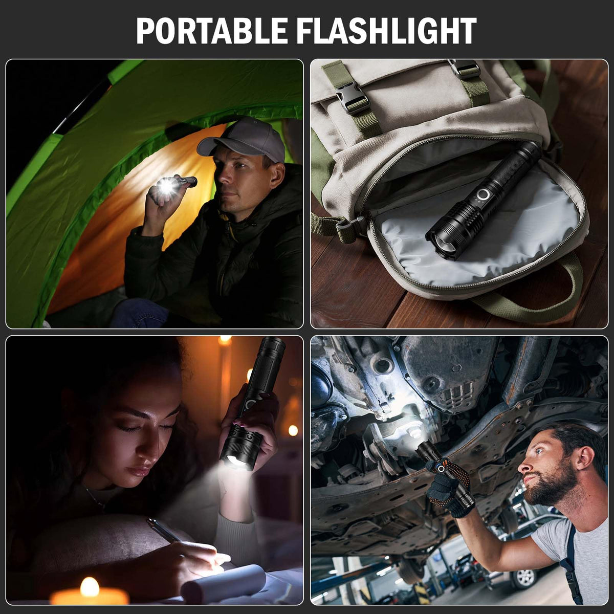 Lylting 5-mode flashlights, lylting-led-flashlights-5-modes, versatile for home and outdoor tasks.