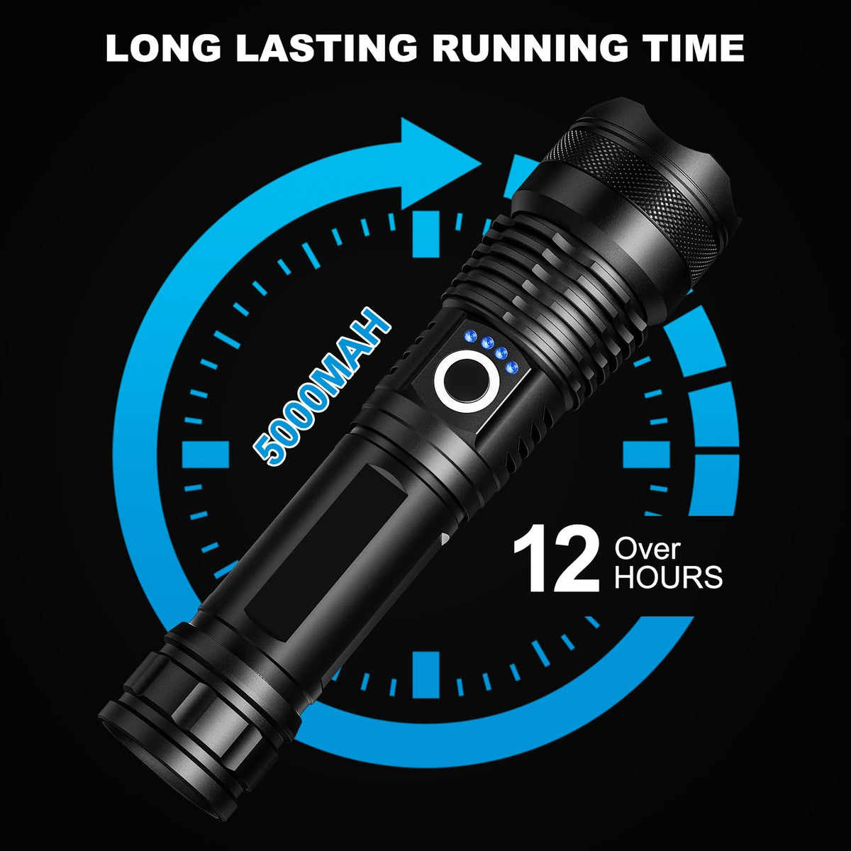 Lylting USB fast charging port highlighted for quick recharge after outdoor use.