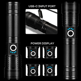 Lylting zoomable feature — switch between flood and spot for versatility.