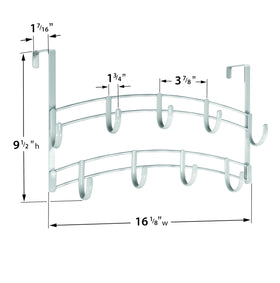 LYNK Professional Home lifetime warranty backs this durable door rack.