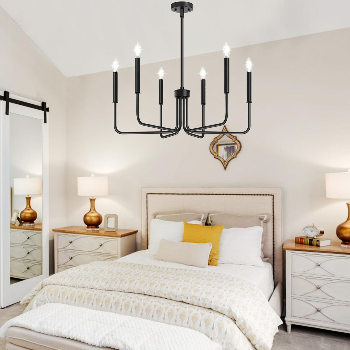 Lynnoland dimmable option works with compatible switches to customize mood.