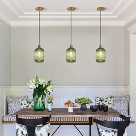 Lynnoland hand-blown glass shade with 6 inch diameter design