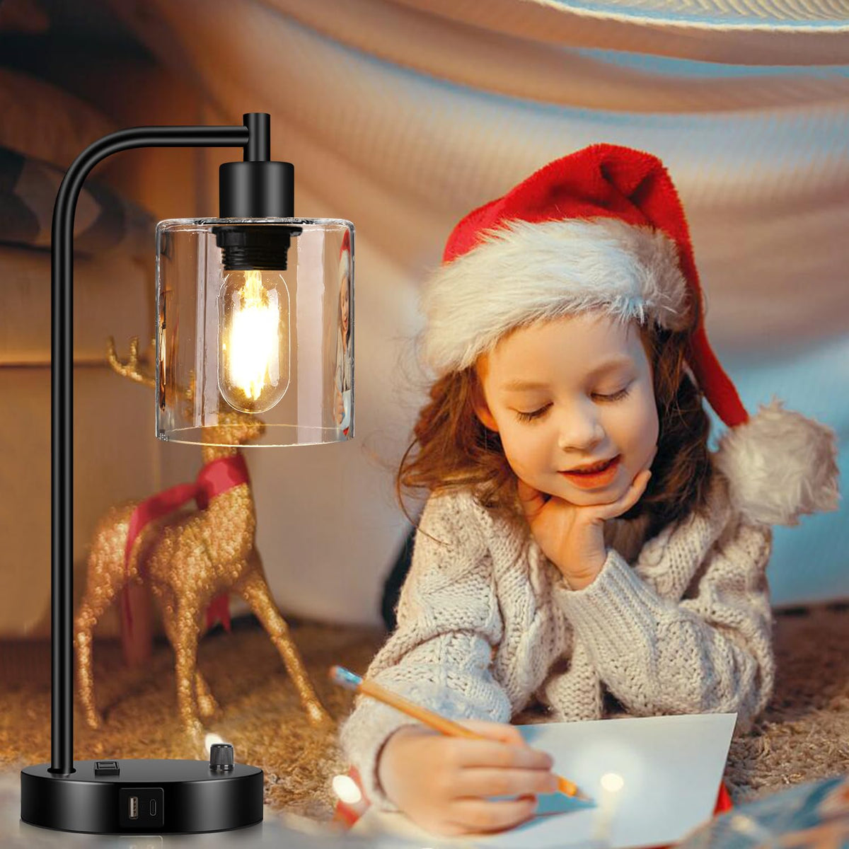 Lynnoland durable metal construction supports long-term bedside use.