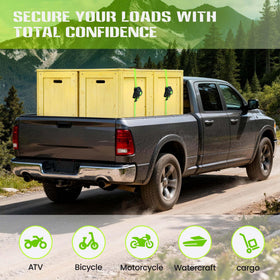 LynxHold weatherproof ratchet strap designed for rain and sun exposure