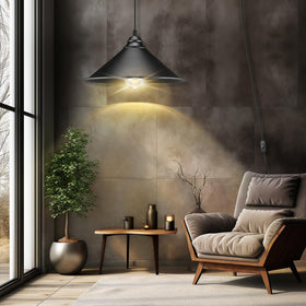 LYOOWNG pendant with E26 socket supports quick setup with standard fittings.