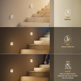 Lyridz compact nursery night light with mount for easy positioning.