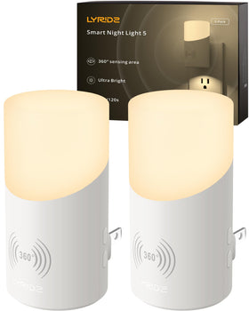 Lyridz night light for stairs ensures visible steps at night.